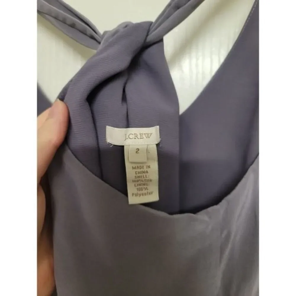 ~ Womens greyish/purple J Crew dress - Size 2